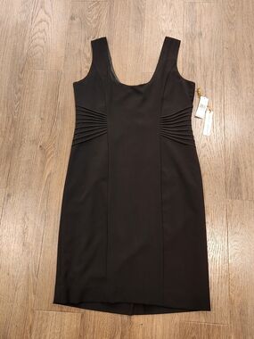NWT Essentials by A.B.S. Sleeveless Little Black Dress - 12